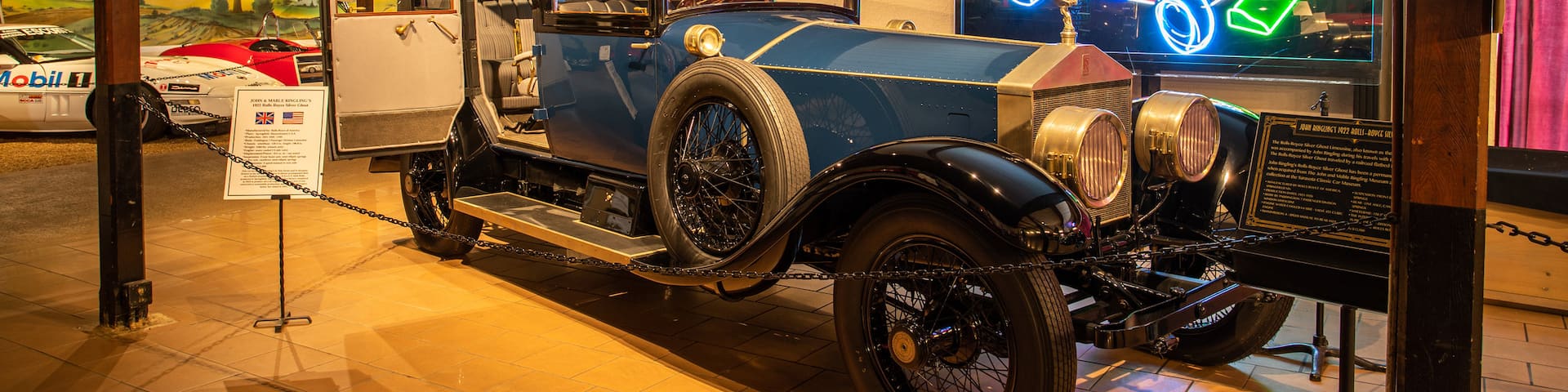 Sarasota Classic Car Museum featuring heritage elements and interior views