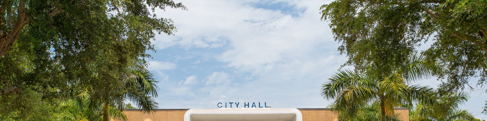Pinellas Park featuring signage and an administrative buidling