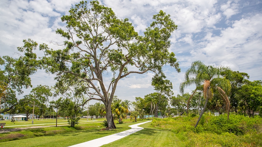 Pinellas Park which includes a garden