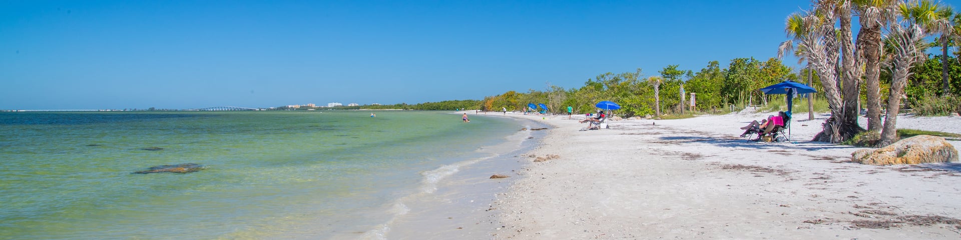 Bunche Beach featuring general coastal views and a beach