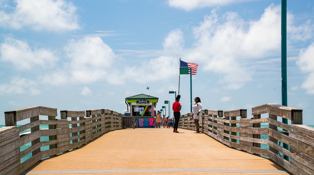 Venice Fishing Pier as well as a couple