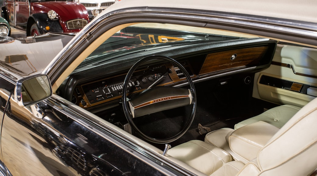 Sarasota Classic Car Museum showing interior views and heritage elements