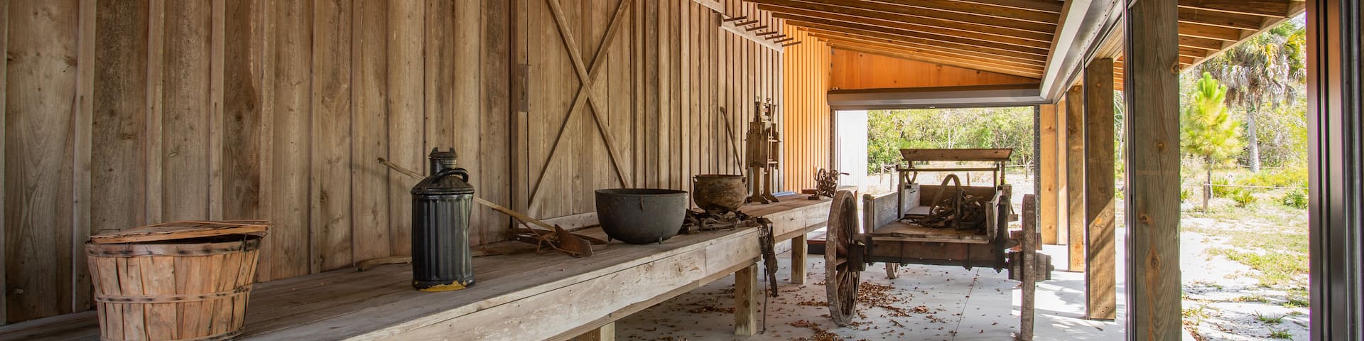 Sanibel Historical Museum and Village showing heritage elements