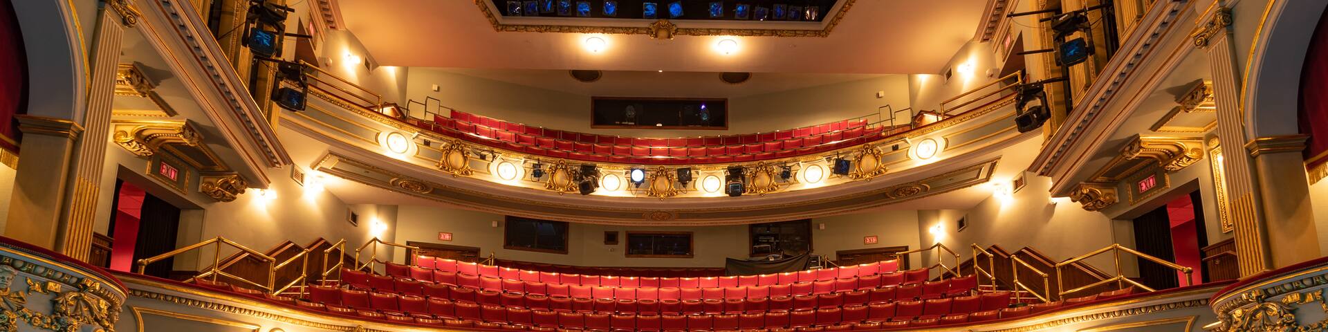 Asolo Theatre for the Performing Arts which includes theater scenes and interior views