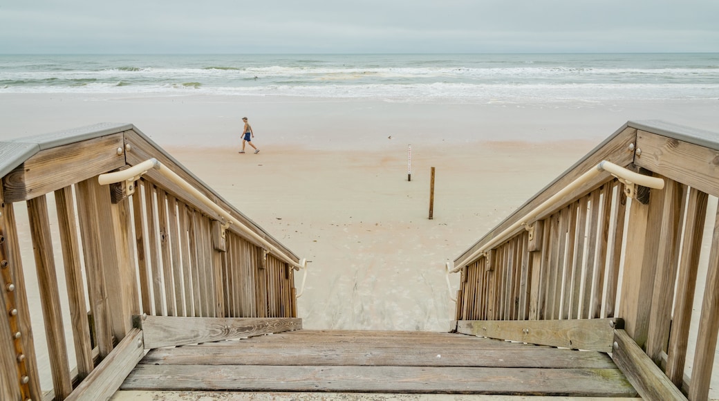 Andy Romano Beachfront Park featuring general coastal views and a beach