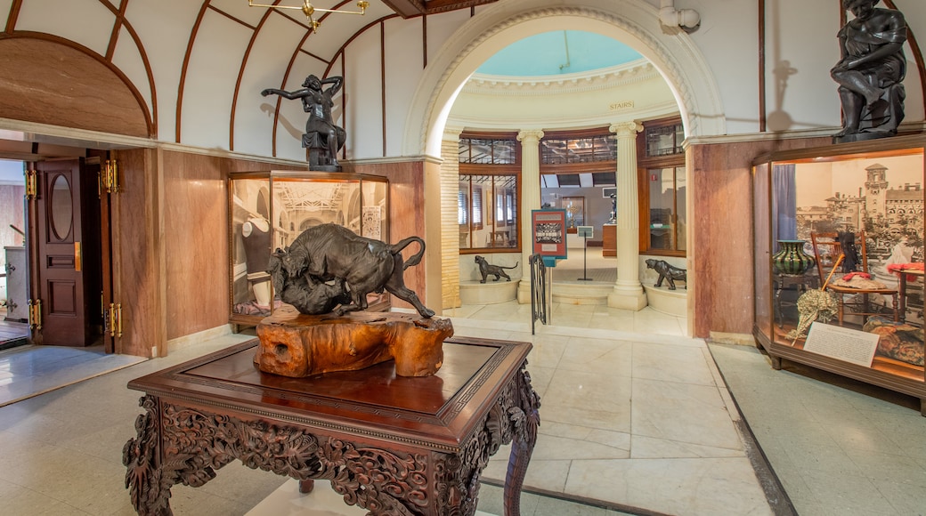 Lightner Museum which includes interior views