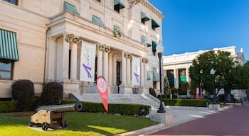 Downtown showing heritage elements and heritage architecture