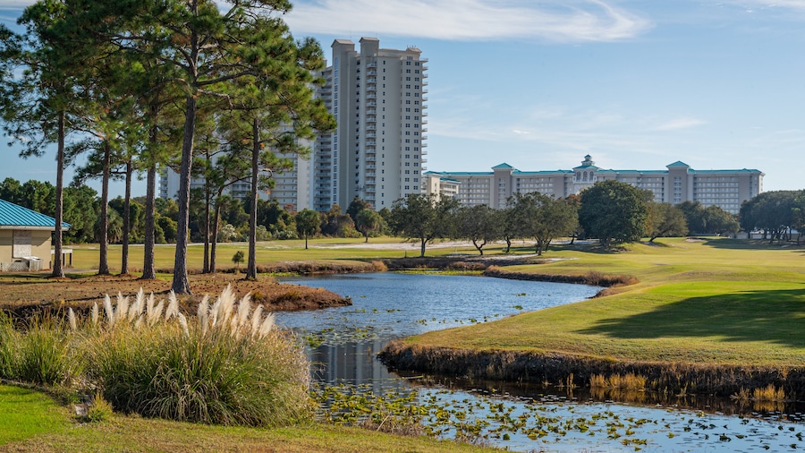 Golf Course At Seascape Resort featuring golf and a river or creek