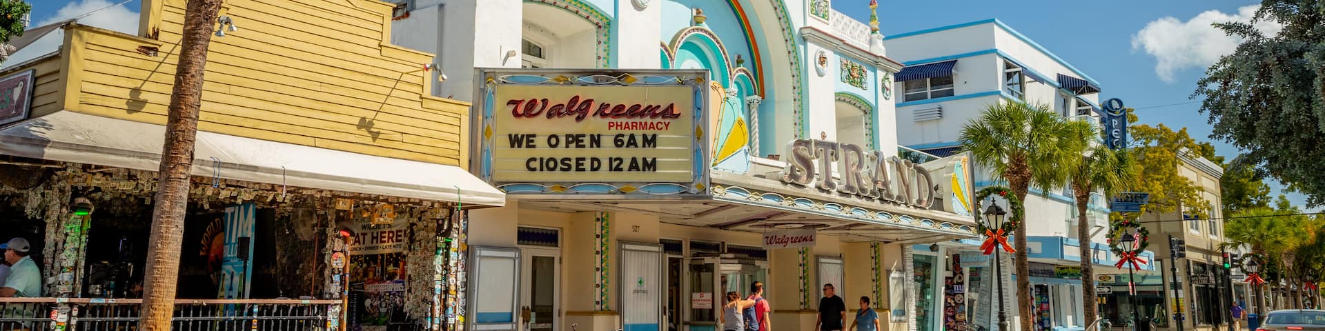 Duval Street featuring signage