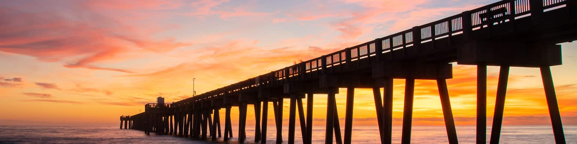 Florida featuring general coastal views and a sunset