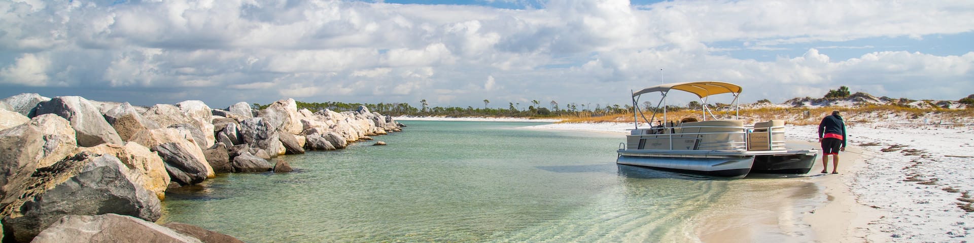 Florida Panhandle featuring general coastal views and a beach