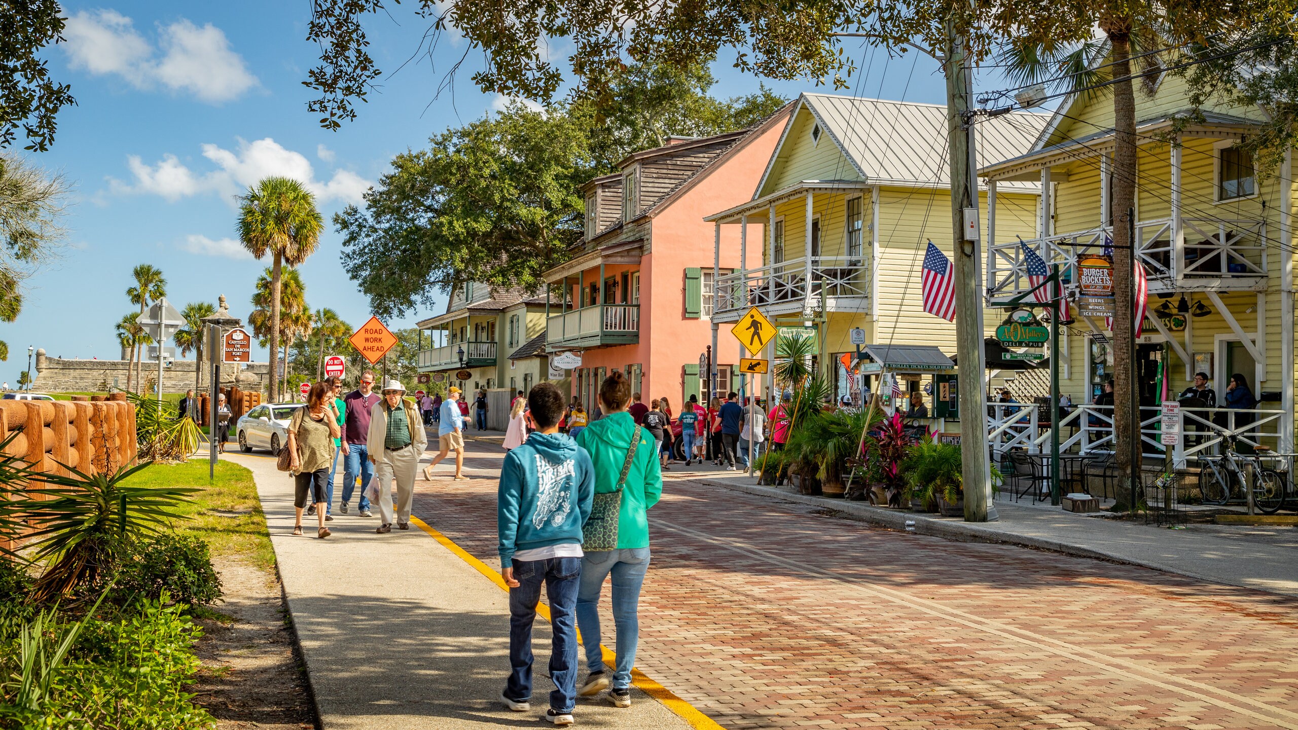 St George Street Saint Augustine Vacation Rentals Boat Rentals 