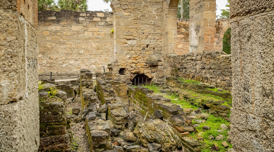 Sugar Mill Ruins showing heritage architecture and building ruins