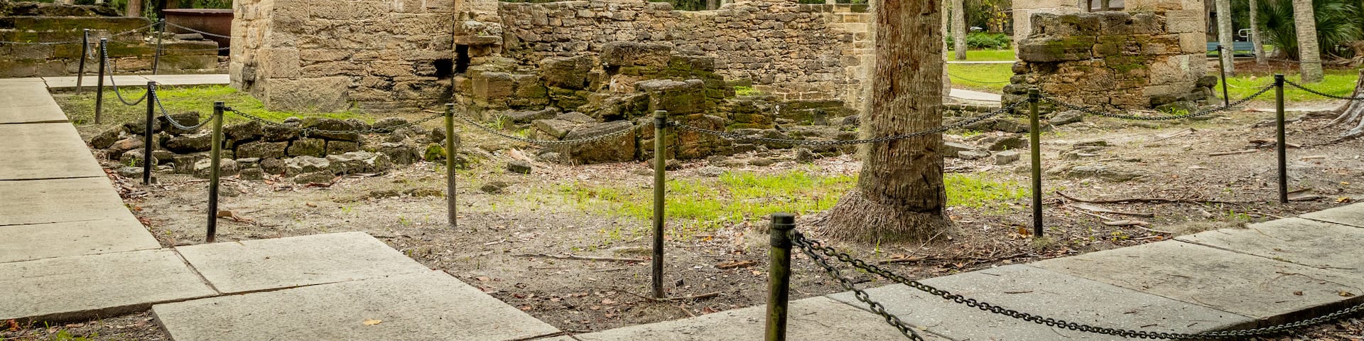 Sugar Mill Ruins which includes heritage elements and a ruin