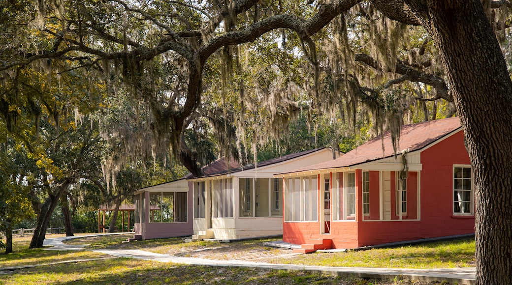 Camp Helen State Park which includes a house