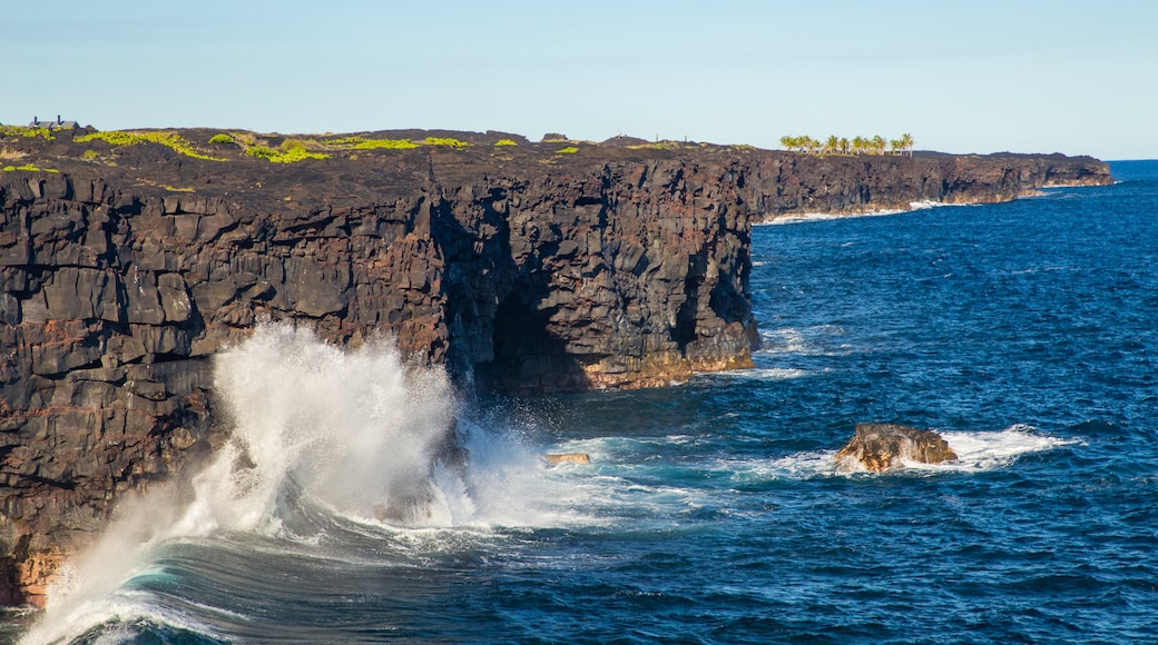 End of the Road which includes rocky coastline, surf and general coastal views