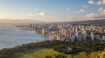 Diamond Head - Kapahulu - St. Louis featuring landscape views, a city and a coastal town