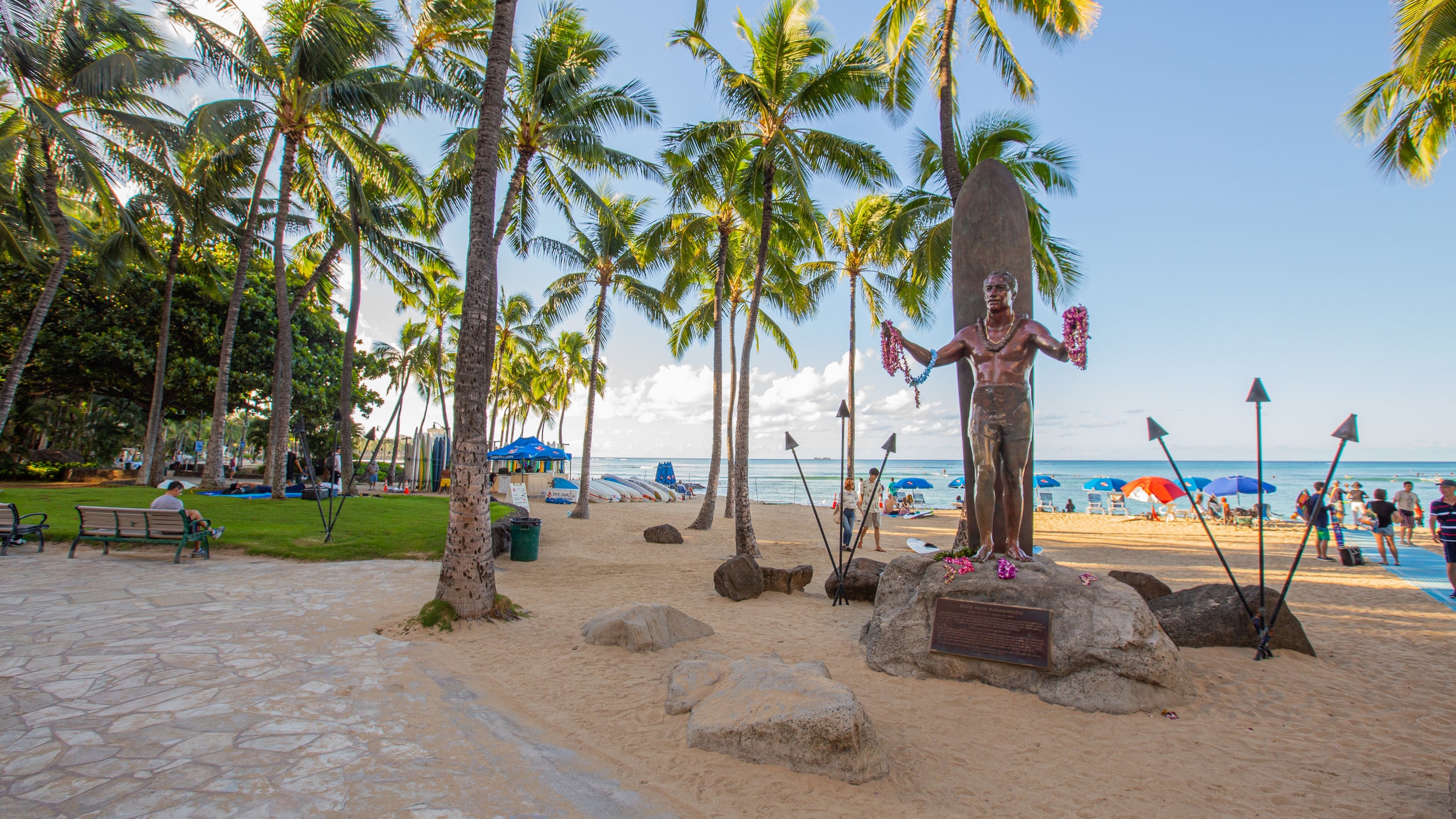 Ferienwohnung Statue des Duke Kahanamoku: Ferienhäuser & mehr | FeWo-direkt 