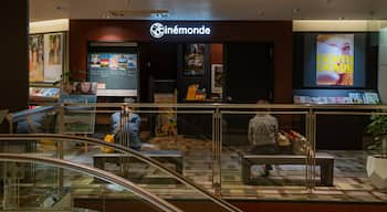 Cinemonde which includes interior views and signage