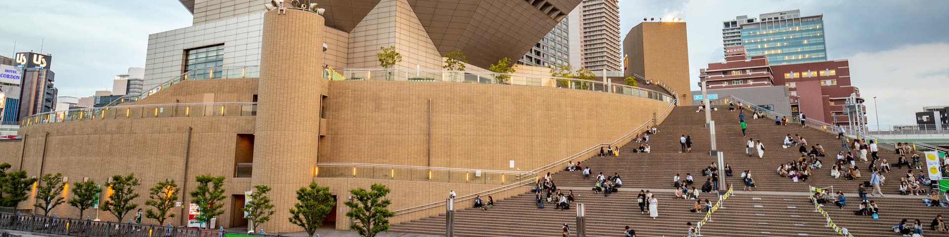 Namba Hatch which includes modern architecture