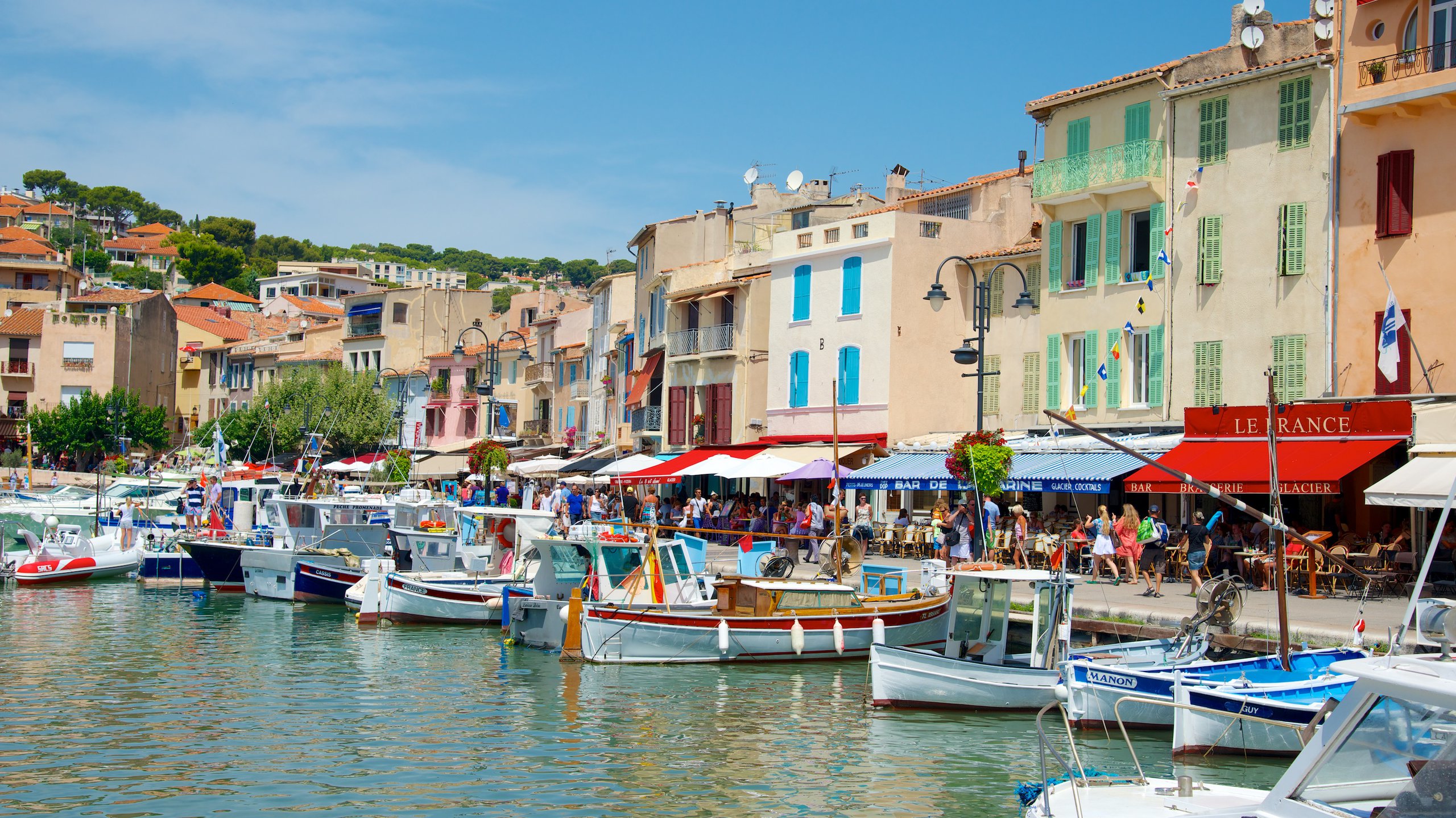 Visite de Cassis et de son petit port de pêche