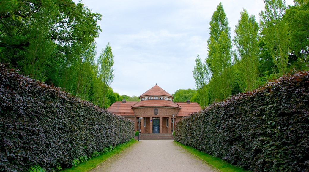 Stadtpark som omfatter en have