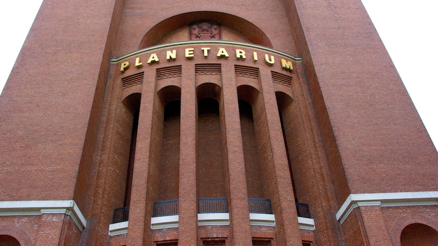 Stadtpark que inclui um observatório e arquitetura de patrimônio