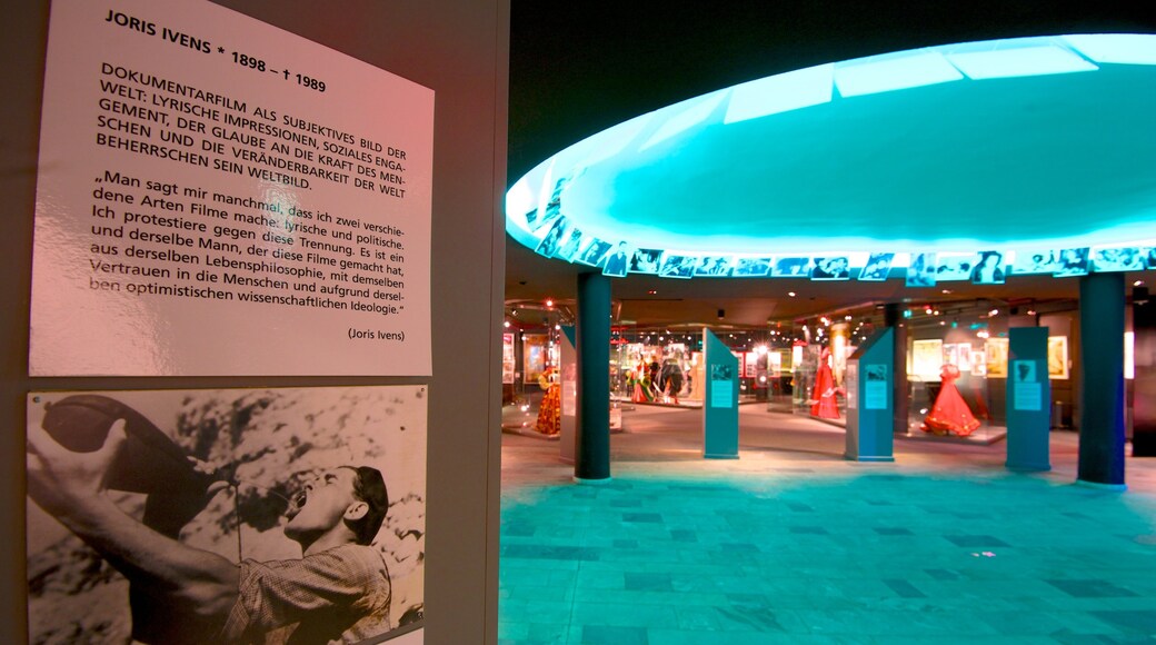 Filmmuseum Düsseldorf som viser interiør