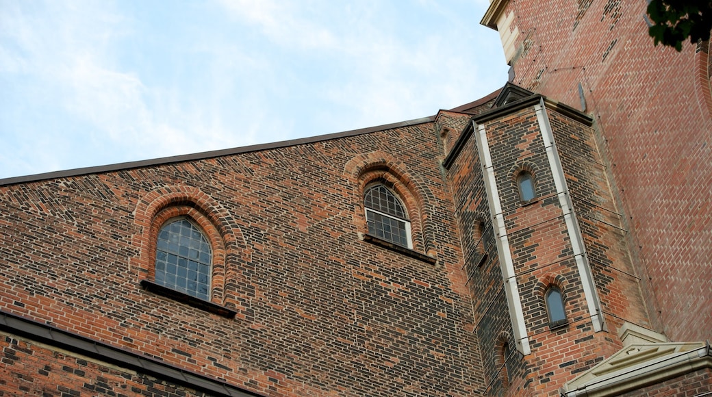 St. Catherine\'s Church showing a church or cathedral and heritage architecture