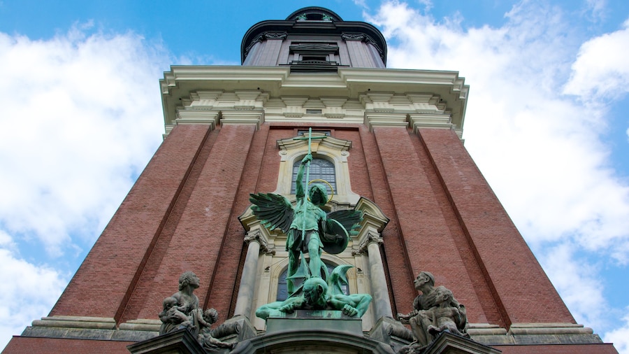 St. Michaelis Church showing a church or cathedral, religious elements and heritage architecture