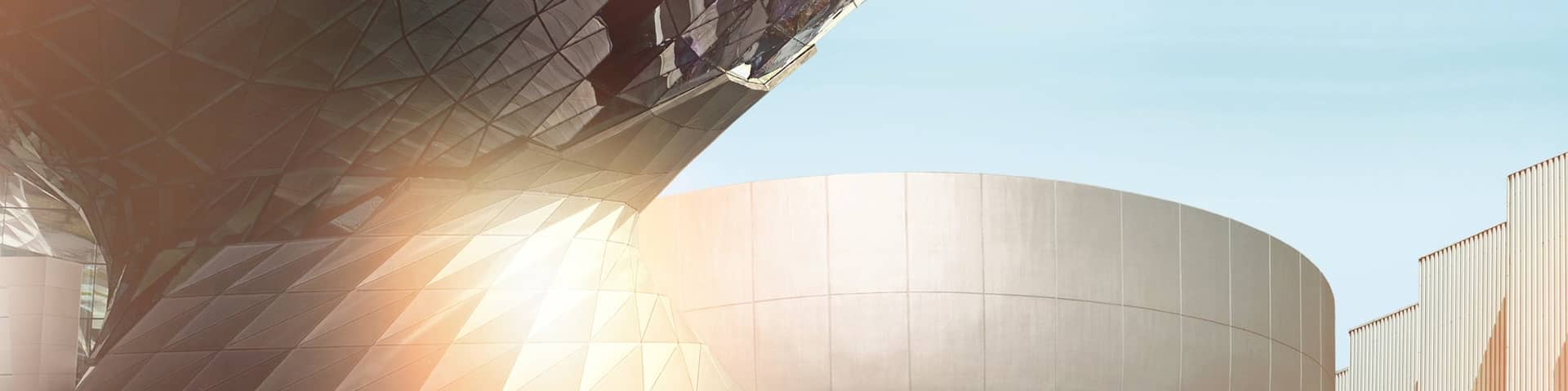 BMW World showing modern architecture