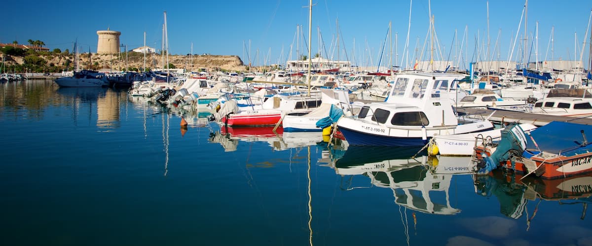 Campello Strand das einen Marina