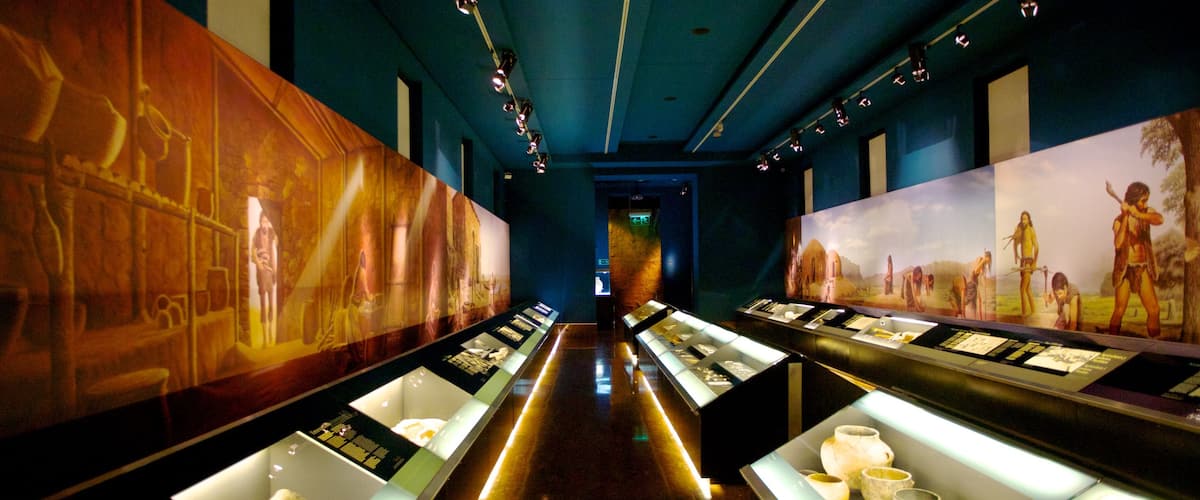 Museo Arqueológico de Alicante bevat interieur