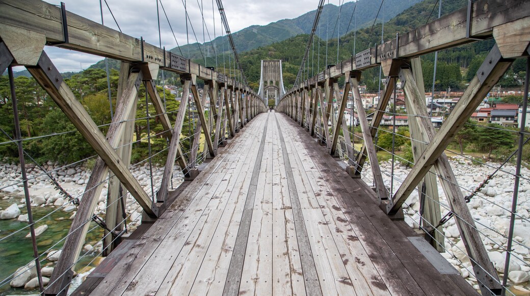 Momosuke Bridge featuring a bridge