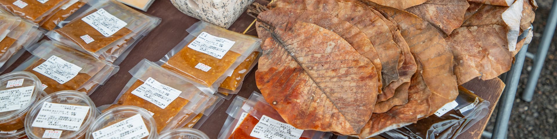 Morning Markets showing markets and food