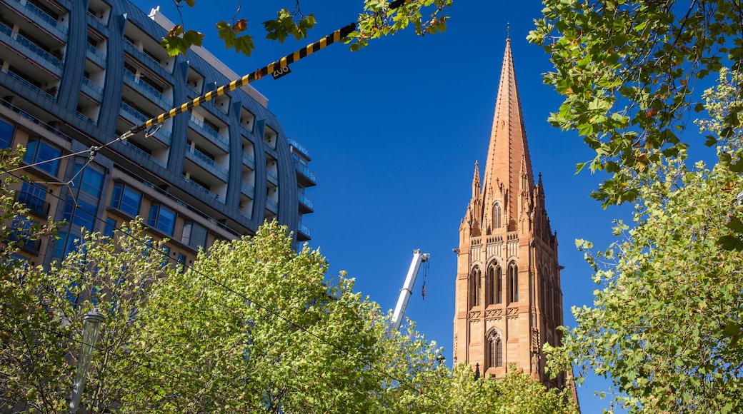 St Paul\'s Cathedral showing heritage architecture