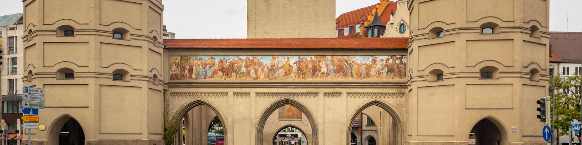 Isar Tor featuring heritage architecture