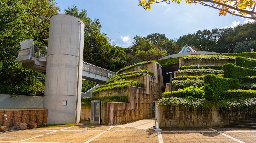 Taro Okamoto Museum of Art showing a park