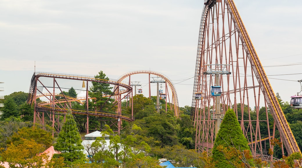 Yomiuriland showing rides