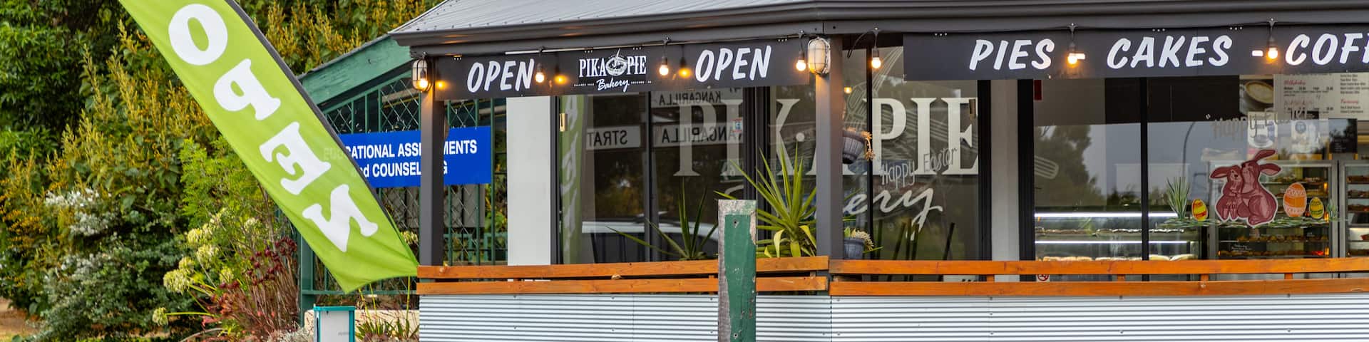 Meadows showing signage