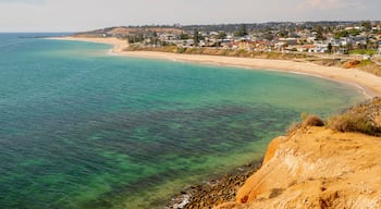 Christies Beach featuring a coastal town, general coastal views and landscape views