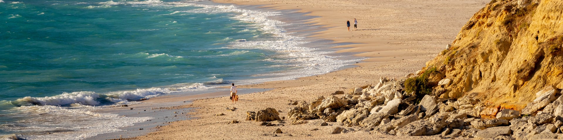 Port Willunga Beach featuring general coastal views, a sandy beach and rugged coastline