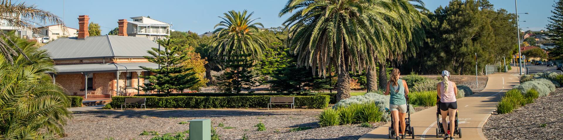 Port Noarlunga which includes a park as well as a couple
