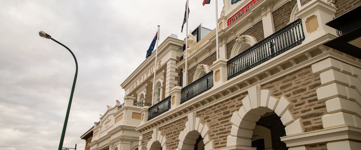 Gawler showing heritage architecture