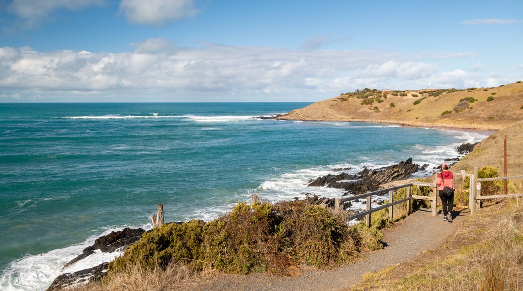 Inicio del sendero Petrel Cove de Victor Harbor Heritage Trail