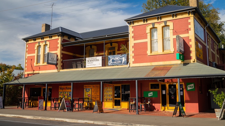 Woodside featuring heritage elements