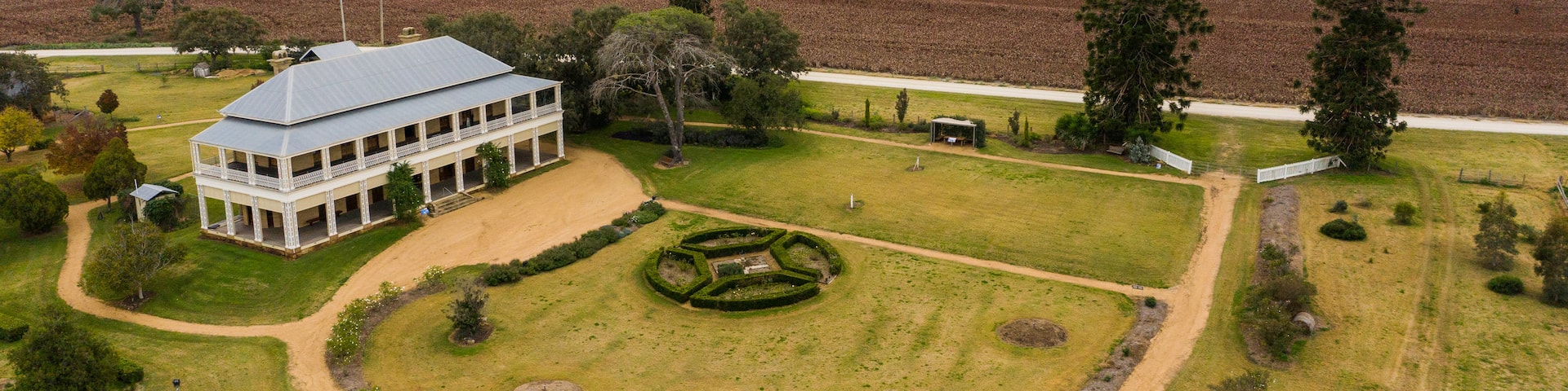 Glengallan Homestead and Heritage Centre featuring landscape views, a house and tranquil scenes