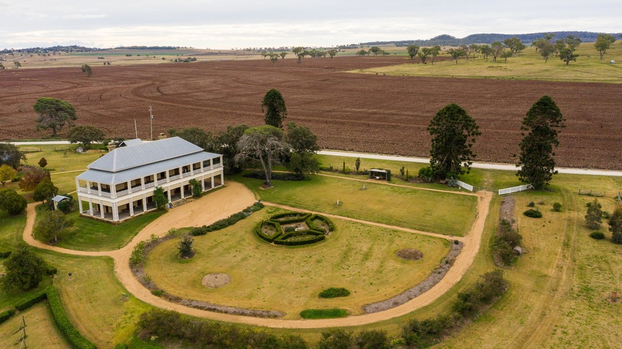 Glengallan Homestead and Heritage Centre featuring landscape views, a house and tranquil scenes