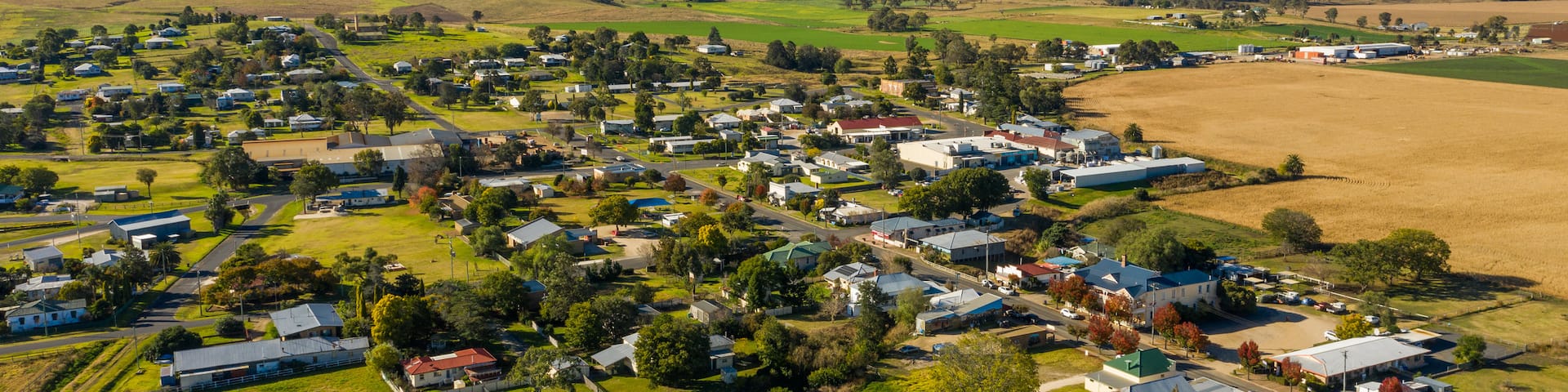 Killarney showing landscape views and a small town or village