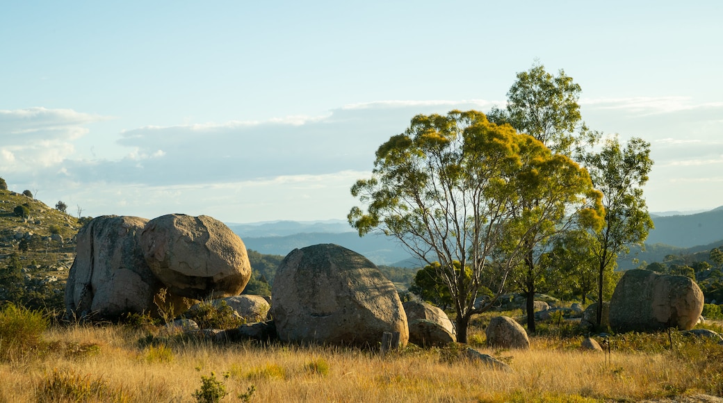 Tenterfield showing a sunset and tranquil scenes